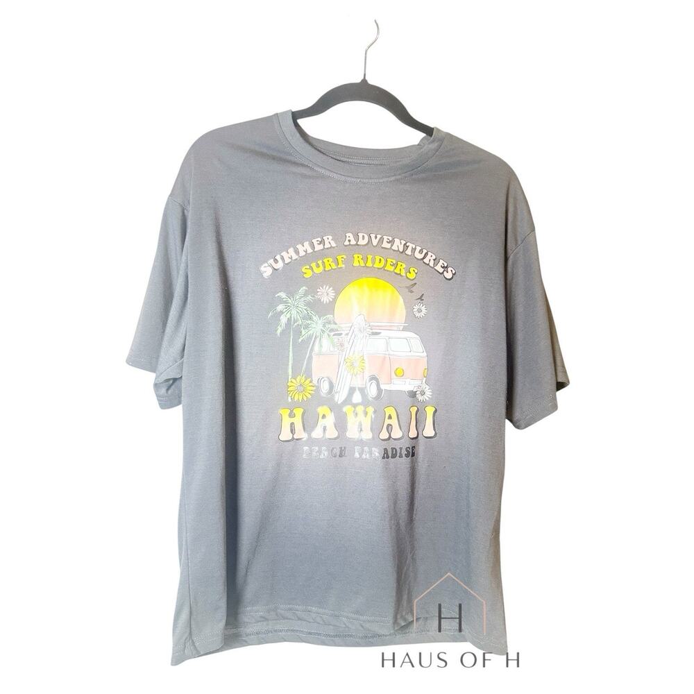 Shein Women's XS Hawaii Shirt Summer Adventures Surfing Beach Paradise